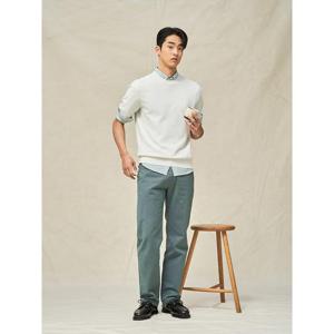 [신상40%OFF][빈폴멘] 가먼트 다잉 레귤러 팬츠 그린 (BC5221C12M)