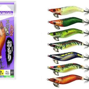 쭈꾸미 낚시 바늘 오징어 에기 채비 바늘 야광 2.2호