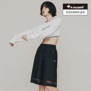 [르꼬끄공식] 여성 선데이 자가드 버뮤다핏 숏팬츠 (QQ222OHP45)