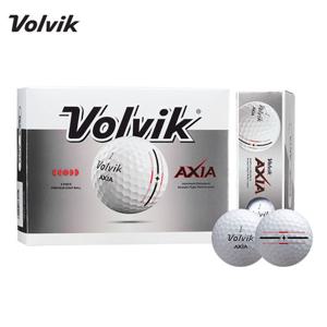 [볼빅] 25 AXIA 듀얼코어 3피스 골프볼(화이트)
