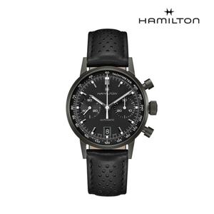 [해밀턴][공식] 해밀턴 아메리칸 클래식 인트라매틱 40mm 화이트 인덱스 H38446730