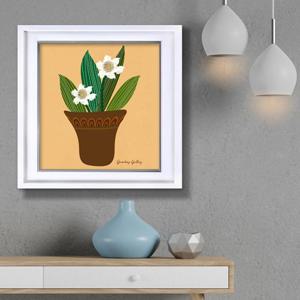 북유럽 꽃그림 액자 30W VASE5