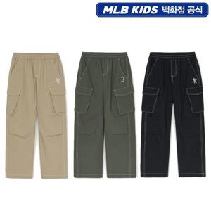 [MLB키즈]아웃도어 카고 스티치 스트레이트 우븐 팬츠 (7AWPB0751)