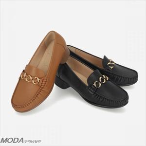 [엘칸토]쿠션UP 힐로퍼 경량 여성 로퍼 1WC09X_GN