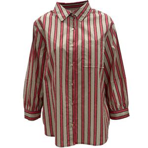 [메지스]볼드라인 스트라이프 셔츠(XA0WD13BL)