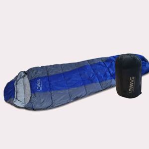 MY 정품 런웨이브 두툼한 후드형 침낭 캠핑 비박