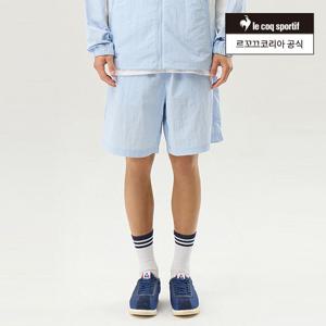 [르꼬끄공식] 유니 경량 우븐 루즈핏 4부 숏팬츠 (QQ223LHP41)