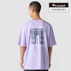 [르꼬끄공식] 유니 PARIS 그래픽 루즈핏 반팔티셔츠 (QQ223LRS44)