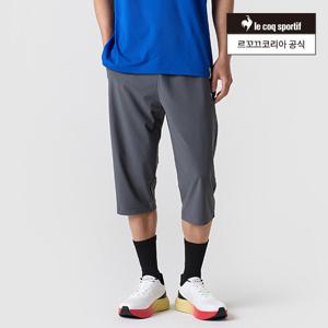 [르꼬끄공식] 유니 트리코트 슬림핏 7부 팬츠 (QQ223EHP52)