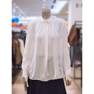 미니멈 세이브존03 넥라인 장식 블라우스 MXBAWB3240