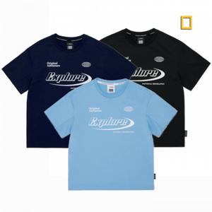 내셔널지오그래픽키즈  (K252UTS130) 프로즌 에어로쿨 메쉬 반팔 티셔츠