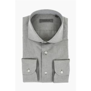 꼬르넬리아니 긴팔 셔츠 94P102 3281174 059 Gray