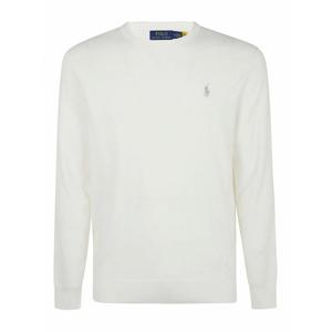 [POLO RALPH LAUREN] 라프리마 남성 크루 넥 풀오버 롱 슬리브 710890558506 화이트 /8