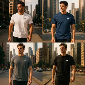 [프로월드컵]남성 기본형 반팔 라운드티셔츠 S225-3527-30