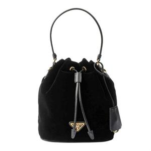 프라다 나파 가죽 디테일 벨벳 미니백 1BE067 V WOM 2C7Q F0002