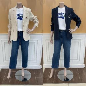 BCBG M백화점 클라바린넨재킷 B5B3J103