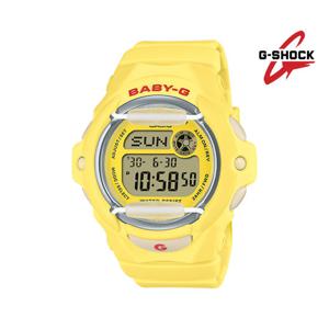 [지샥]BG-169CH-9DR JJ 체리포인트 옐로우컬러 베이비지 여성용 방수시계