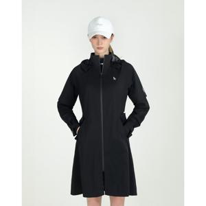 헤지스 골프 여성 25SS 블랙 여성 레인 코트 HWJU5B313BK