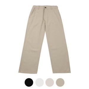 [모로엠] 베이직 4컬러 세미와이드 면팬츠 SR-PTA-5004