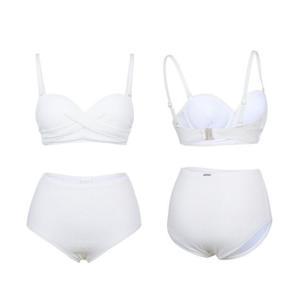 여성비치 솔리드 2PCS 비키니 LS2F301_WH_MI