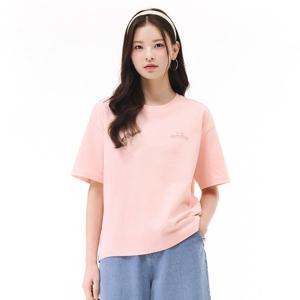 [체이스컬트][본사]여성 절개 디테일 반팔 티셔츠-EBZG5851C0P