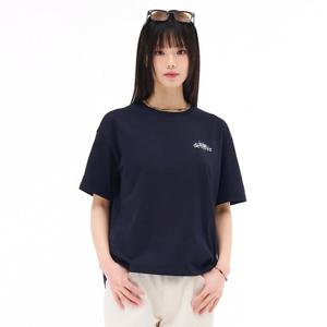 [체이스컬트][본사]여성 절개 디테일 반팔 티셔츠-EBZG5851C04