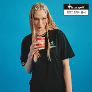 [르꼬끄공식] 르꼬끄X그로서리스터프 유니 백그래픽 반팔티 (QQ223LRS49)