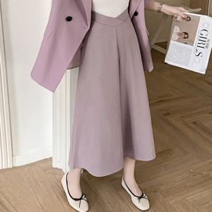 [베나프]플루 와이드 A라인 롱스커트_BJ1SR004