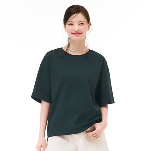 [체이스컬트][본사]여성 루즈핏 반팔 티셔츠-EBRG5865D0C