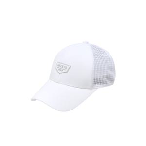 헤지스 골프 25SS 화이트 남성 트러커 6각 캡 HUHE5E401OW