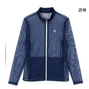 그린조이 HC12 여성 프린트 메쉬 점퍼 GP25KJ71W(네이비)