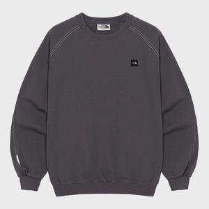 [노스페이스 화이트라벨]미니박스 스티치 스웻셔츠 NM5MR02J_DGY