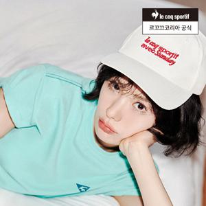 [르꼬끄공식] 핫썸머 레터링 볼캡 (QQ223ACP61)