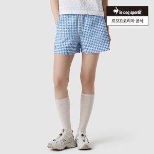 [르꼬끄공식] 여성 크링클 시어서커 3.5부 숏팬츠 (QQ222OHP51)