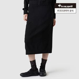 [르꼬끄공식] 여성 플리츠 미디 스커트 (QQ222OSK53)