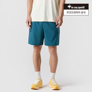 [르꼬끄공식] 유니 웨이브 선데이 에어닷 루즈핏 4부 숏팬츠 (QQ223SHP63)