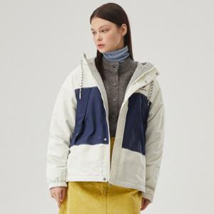 [정가 189000원]르꼬끄 공용 리버시블 듀스 자켓 QP123LJK11_CRM