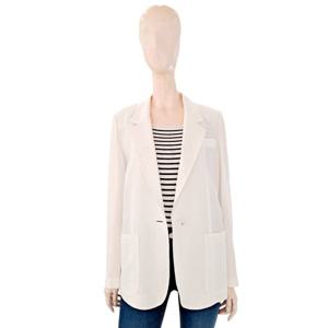 [숲]원버튼 린넨 혼방 싱글 자켓 SB4JK90