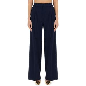 마이클코어스 하이 웨이스트 와이드 플리츠 프론트 팬츠 MS330H