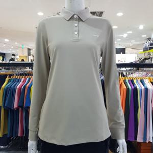 [루이까스텔]여성로고포인트긴팔카라티셔츠/7LETS303M_BP