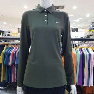 [루이까스텔]여성로고포인트긴팔카라티셔츠/7LETS303J_BP