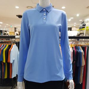 [루이까스텔]여성로고포인트긴팔카라티셔츠/7LETS303L_BP