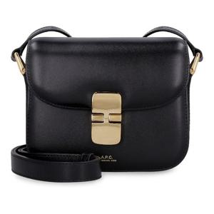 아페쎄 블랙 가죽 미니 그레이스 크로스바디 백 PXBMWF61515 LZ
