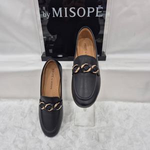 [미소페]By미소페 여성 체인 포인트 로퍼 112HH419HF012 BLACK 2