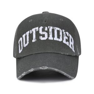 [지프] 남여공용 아웃사이더 빈티지 프린트 5각 워싱 볼캡 모자 JSCS2Q118