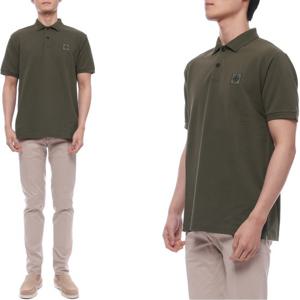 [스톤아일랜드] 25SS 남성 로고 패치 폴로 반팔티셔츠 (K1S15220002R S0039 V0054 25S)