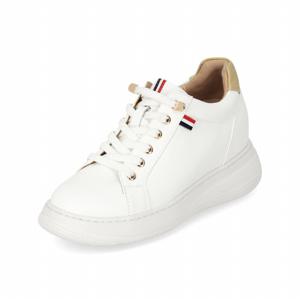 [엘칸토(여성화)]여성 양가죽 히든 키높이 밴딩끈 스니커즈 5cm (LCWS80U513)