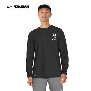 [나이키 스윔]남성 럭스 레터 롱 슬리브 하이드로가드 NESSF474-001