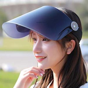 UV차단 썬캡 블랙 자외선차단 자외선차단모자 코팅