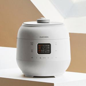 [가전 환급 10%] 쿠첸 더 뉴핏 듀얼프레셔 6인용 전기압력밥솥 음성안내 CRS-FWK0610W